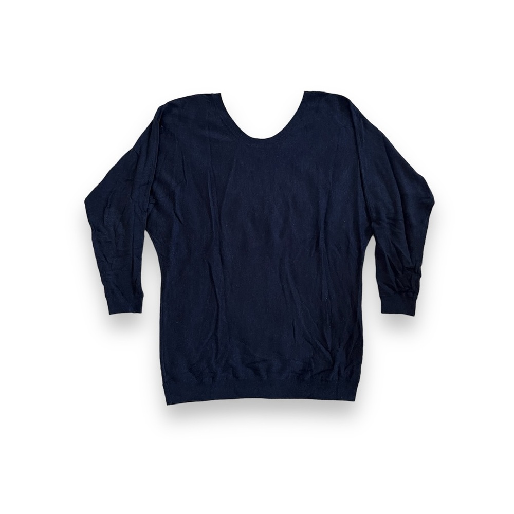 🖤 GUC🖤 VINCE V Back Navy Sweater